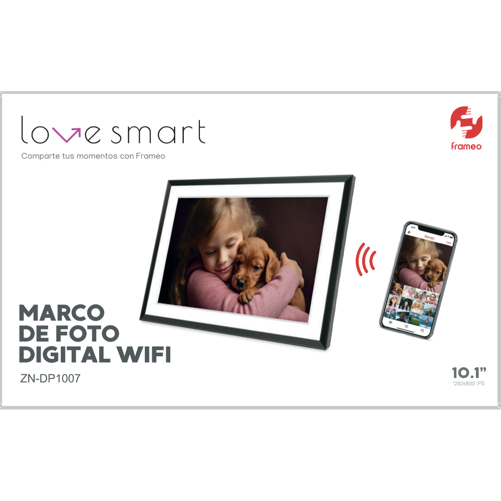 MARCO DIGITAL 10.1  PULGADAS ZN-DP1007