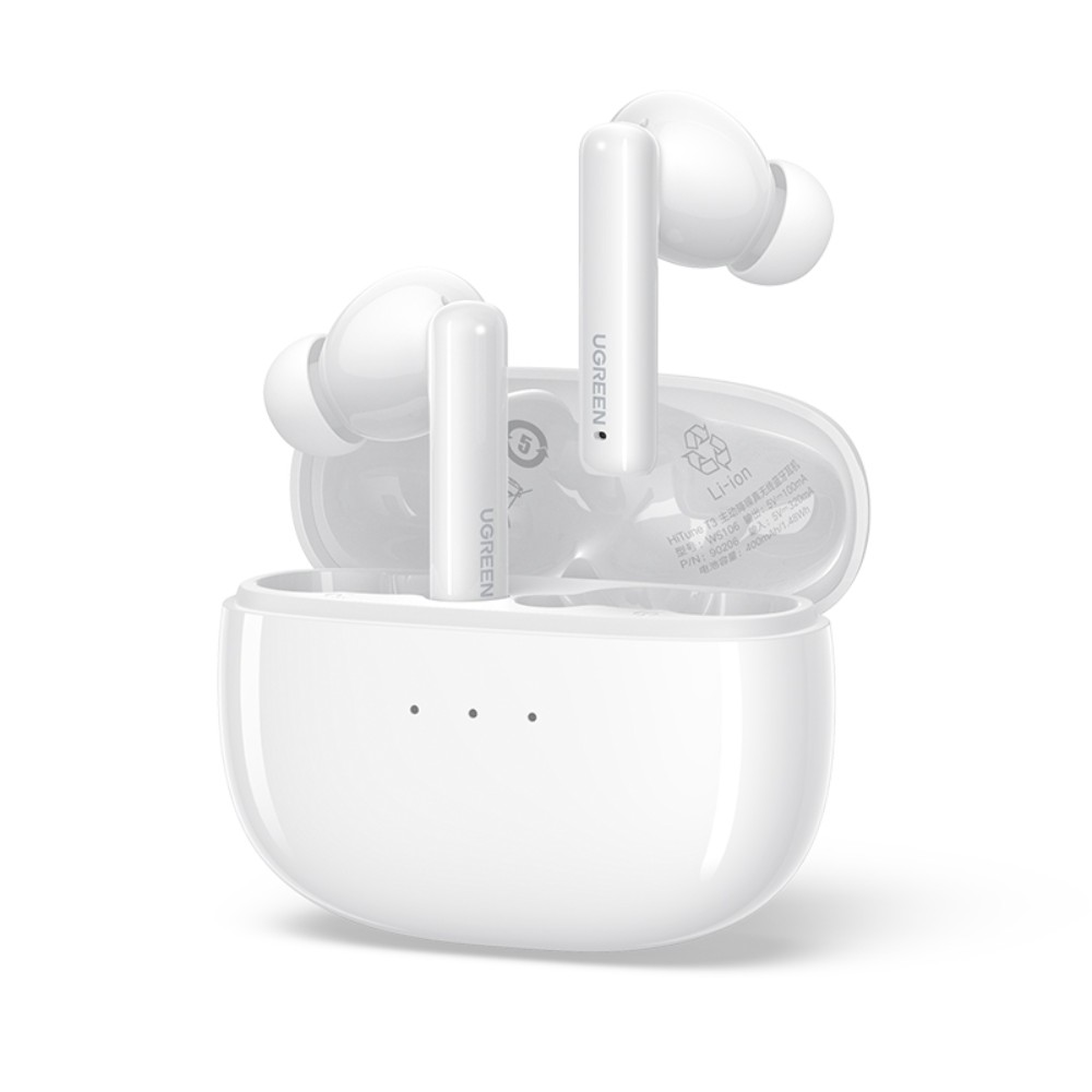 AUDIFONOS TWS BT 5.2 HITUNET3 CANCELACION DE RUIDO BLANCO UGREEN WS106