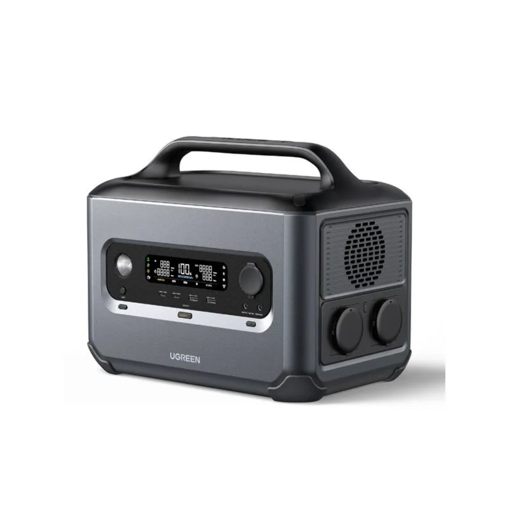 ESTACION DE ENERGIA PORTATIL 680WH 304AH/ CARGA SOLAR 200W MAX / SALIDA AC 600WX2 UGREEN GS600