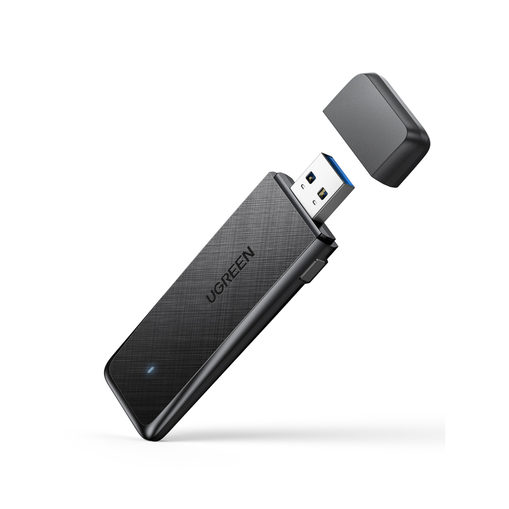 ADAPTADOR USB INALAMBRICO DUAL-BAND AC1300 900MBPS MAX UGREEN CM492