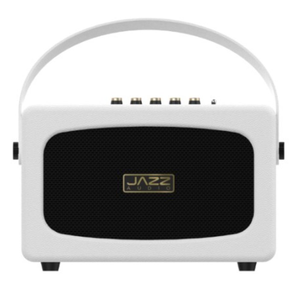 PARLANTE PORTABLE ALTA FIDELIDAD JAZZ AUDIO THE FRONT MAN BLANCO