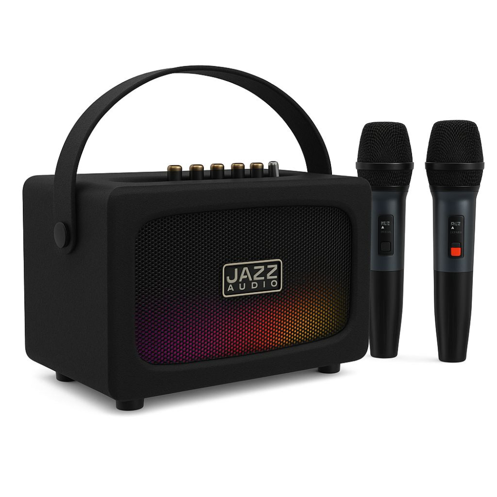PARLANTE PORTABLE ALTA FIDELIDAD JAZZ AUDIO THE FRONT MAN NEGRO