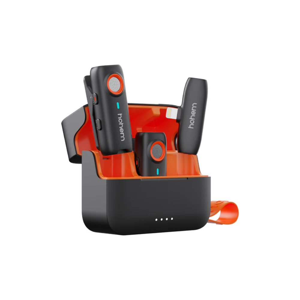 MIC-01 2TX + 1RX+CHARGING CASE LIGHTNING HOHEM