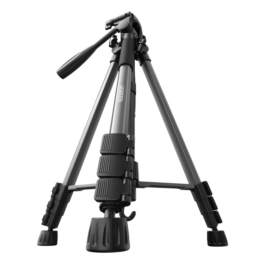 TRIPODE PROFESIONAL 1.75M PARA CAMARA /SOPORTE PARA CELULAR ALUMINIO UGREEN LP661