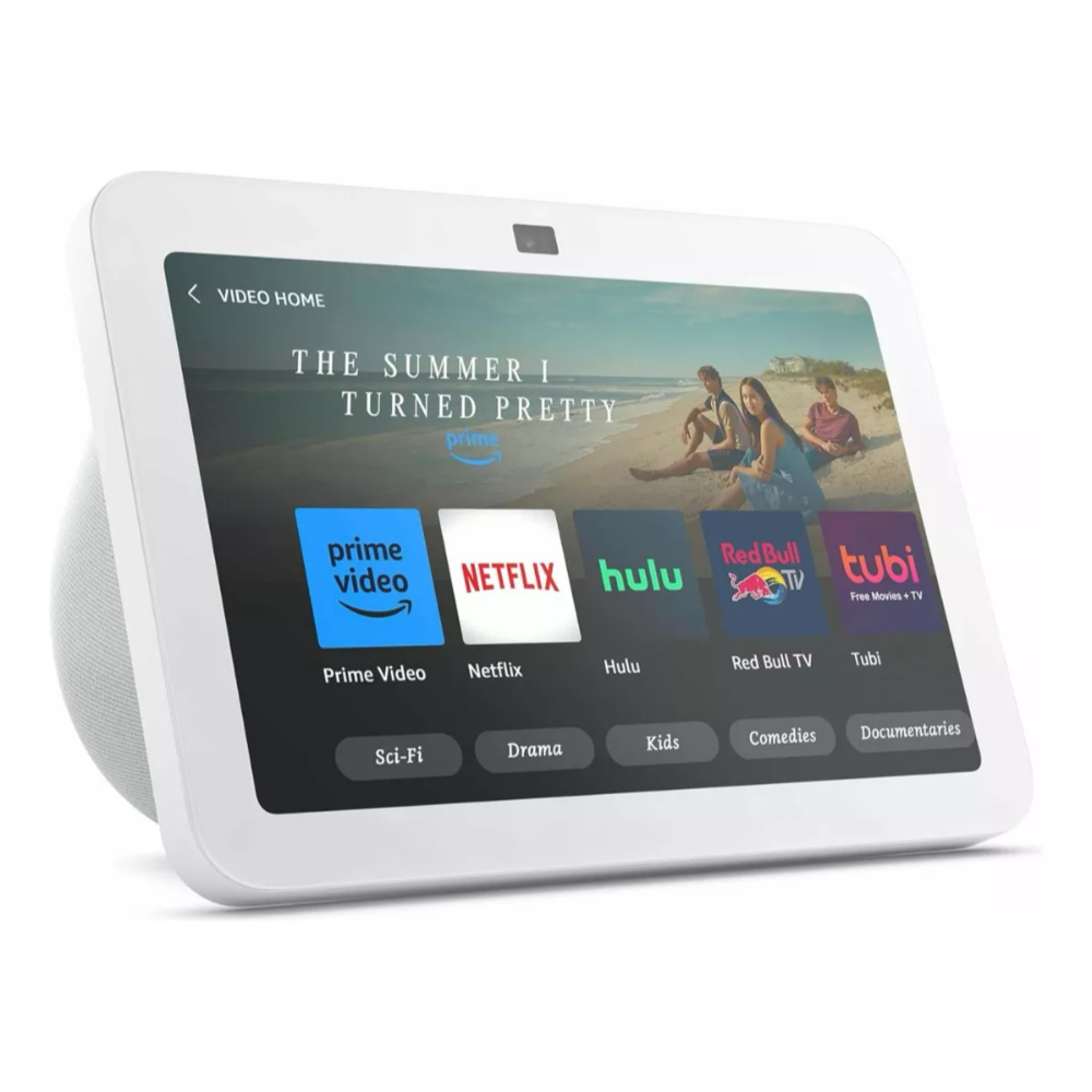 ECHO SHOW 8 (3RD GEN) 8-INCH SMART DISPLAY WITHALEXA - GLACIER WHITEA AMAZON