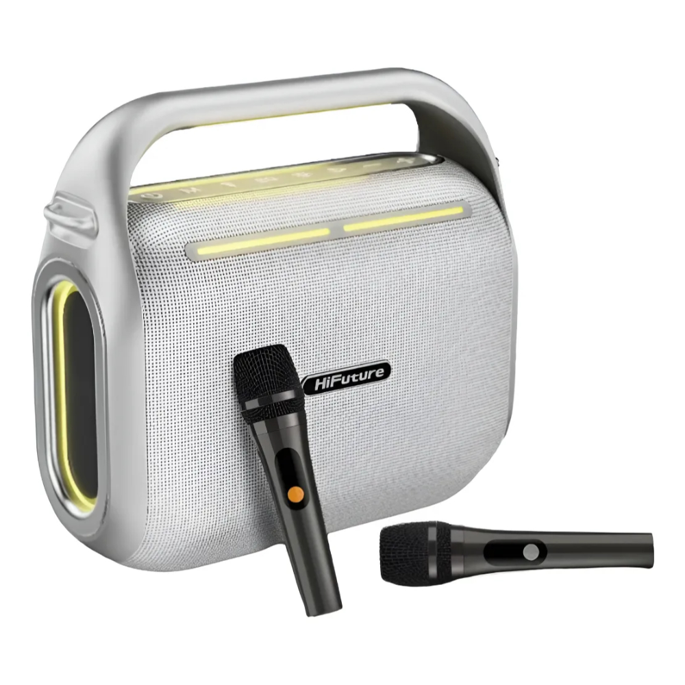 PARLANTE KARAOKE MUSICBOX 200 HIFUTURE SILVER