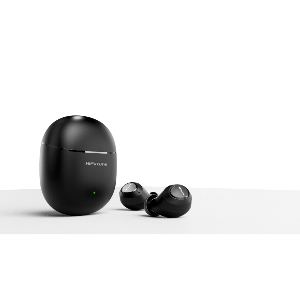 AUDIFONOS TWS BLUETOOTH 5.3 COMFORT FIT OLYMBUDS 3 BLACK HIFUTURE