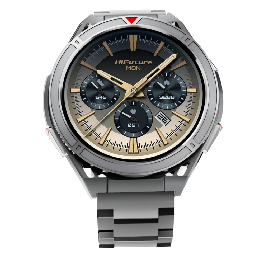 SMARTWATCH ACTIVE SILVER WATERPROOF PANTALLA 1.43 PULGADAS AMOLED + GPS HIFUTURE HSSW9SL