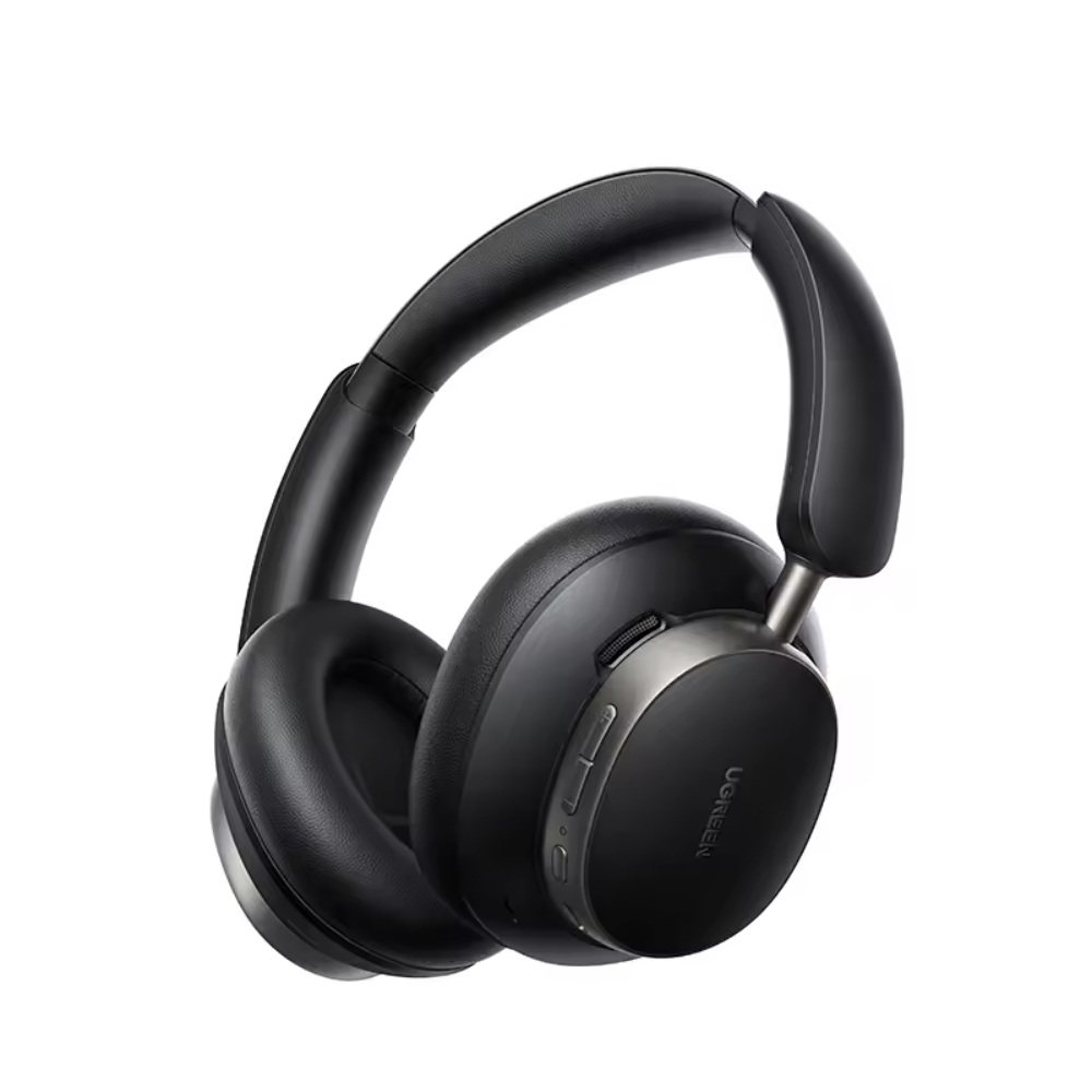 AUDIFONOS BT 6.0 HITUNE MAX 6 HIBRIDOS /NOISE CANCELLING / AUTONOMIA 100 HORAS NEGRO UGREEN HP206