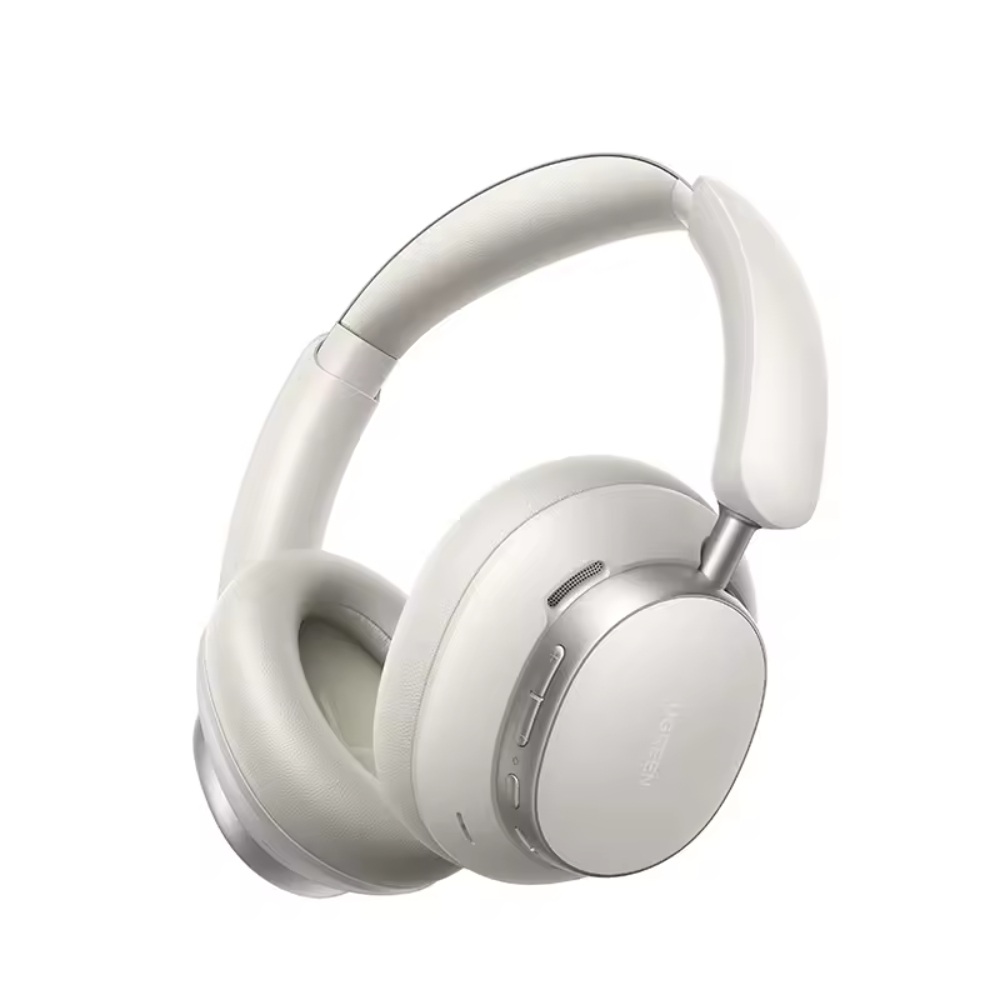 AUDIFONOS BT 6.0 HITUNE MAX 6 HIBRIDOS /NOISE CANCELLING / AUTONOMIA 100 HORAS BLANCO UGREEN HP206