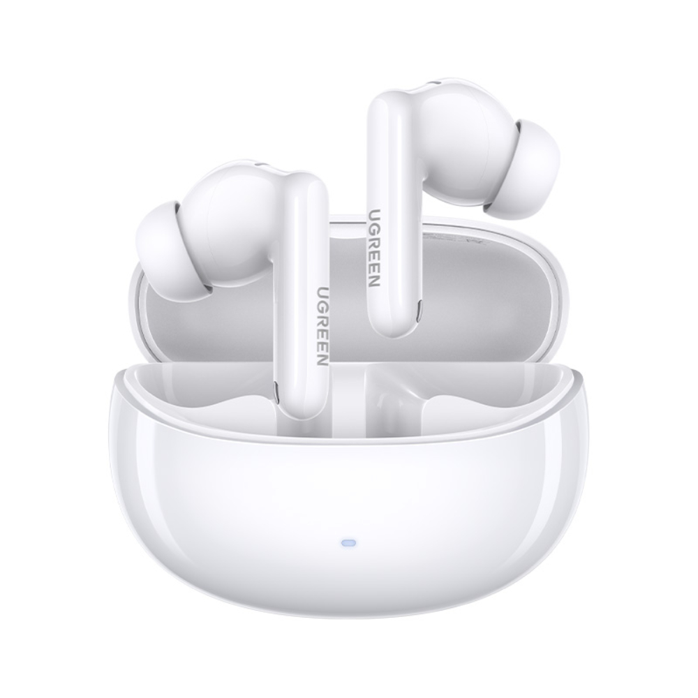 AUDIFONOS TWS BT 54 HITUNE T3 PRO ACTIVE NOISE CANCELLING / AUTONOMIA 6+24HRS / BLANCO UGREEN WS206